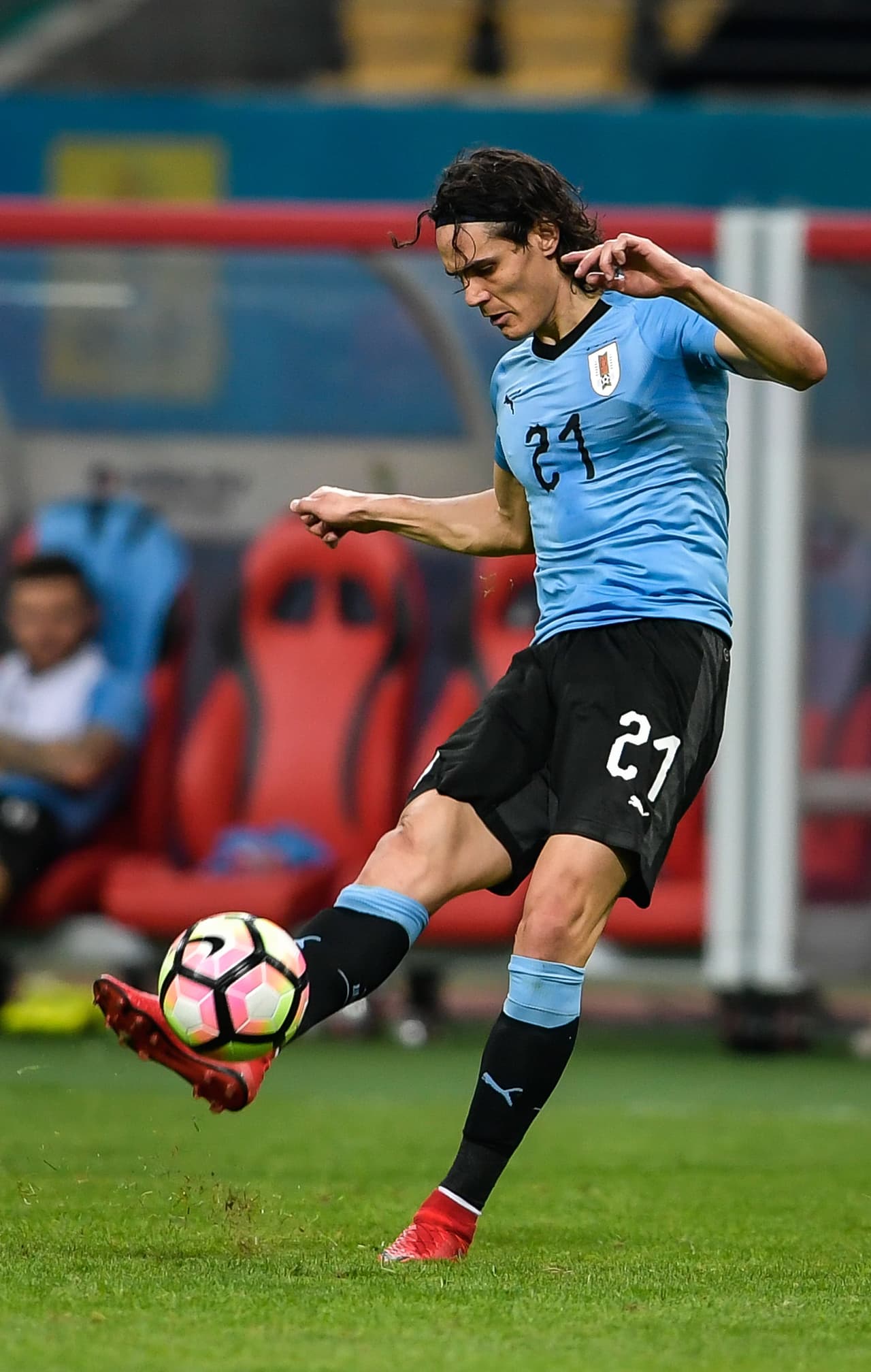 <b>Edinson Cavani</b>:
<b>21.4 millones de dólares</b>. Es delantero de la Selección de Uruguay y juega con el PSG de Francia.