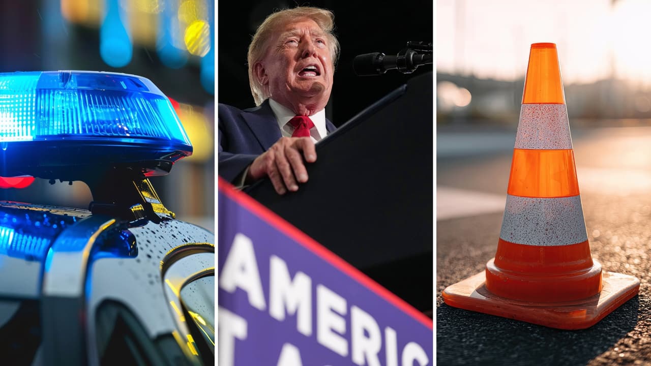 Volver a casa entre cierres y controles: más de 3,200 viviendas afectadas por la visita de Trump en Dallas