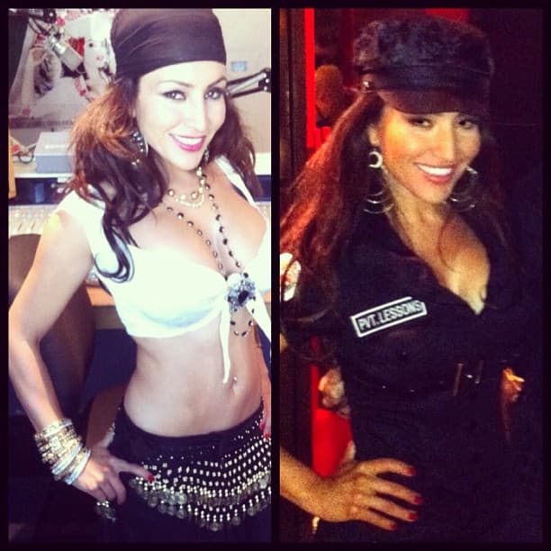 La hemos visto de pirata y hasta policía...