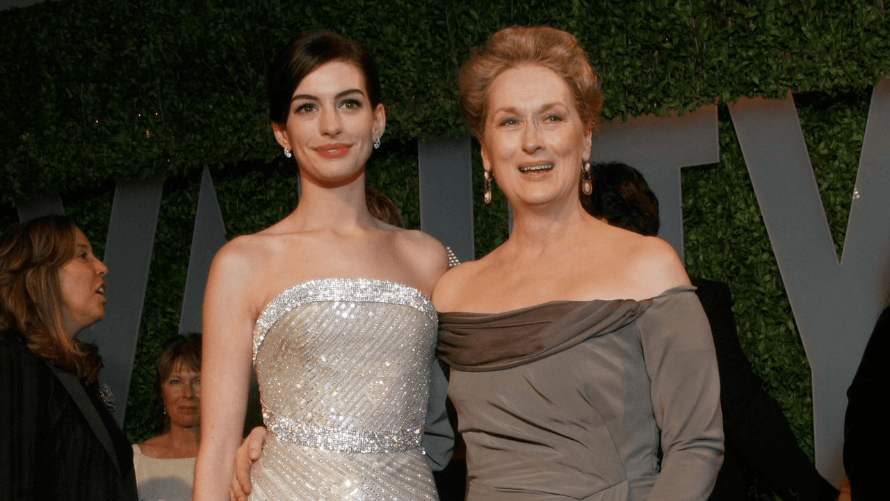 Anne Hathaway y Meryl Streep también son cercanas.