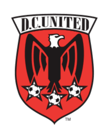 D.C. United fue uno de los diez clubes que dieron inicio a MLS. Fue, además, el primer campeón y el creador de la primera gran 'dinastía' en la liga. Este fue su escudo entre 1996 y 1998.
