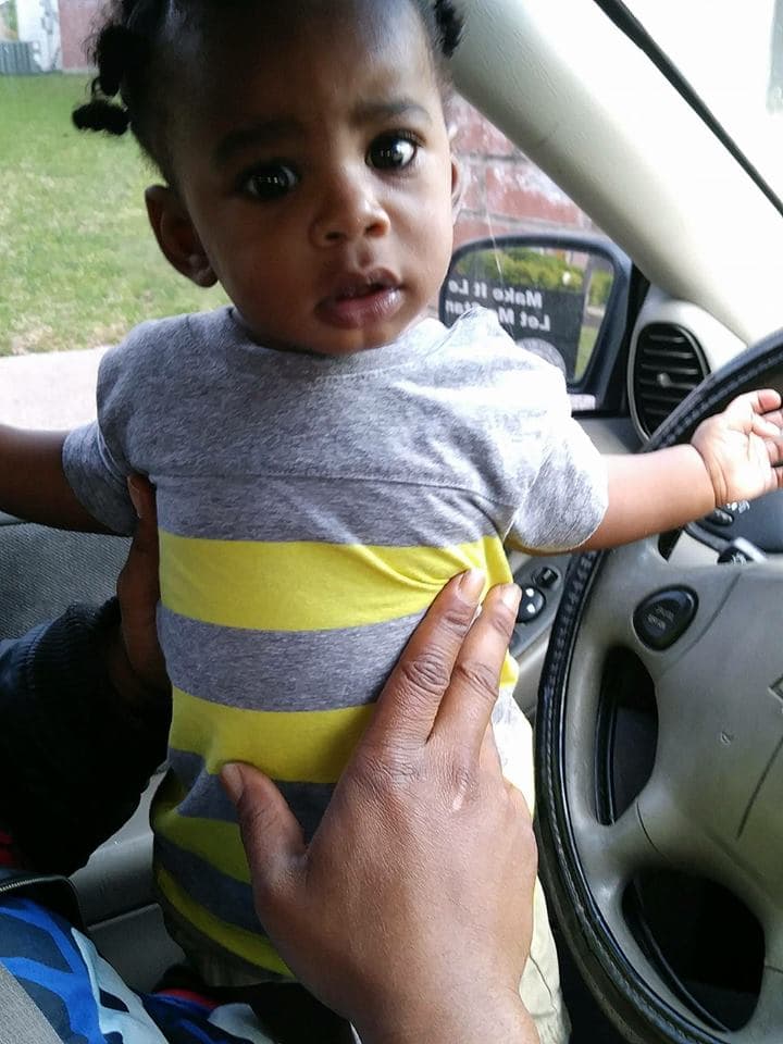 Cedrick Jackson de 18 meses fue reportado desaparecido el miércoles a las 6 de la mañana.