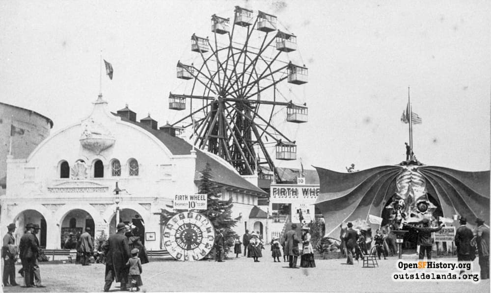 La última vez que el parque tuvo una atracción similar fue en 1894, cuando la llamada 'Firth Wheel' se instaló para la Exposición Internacional Midwinter.