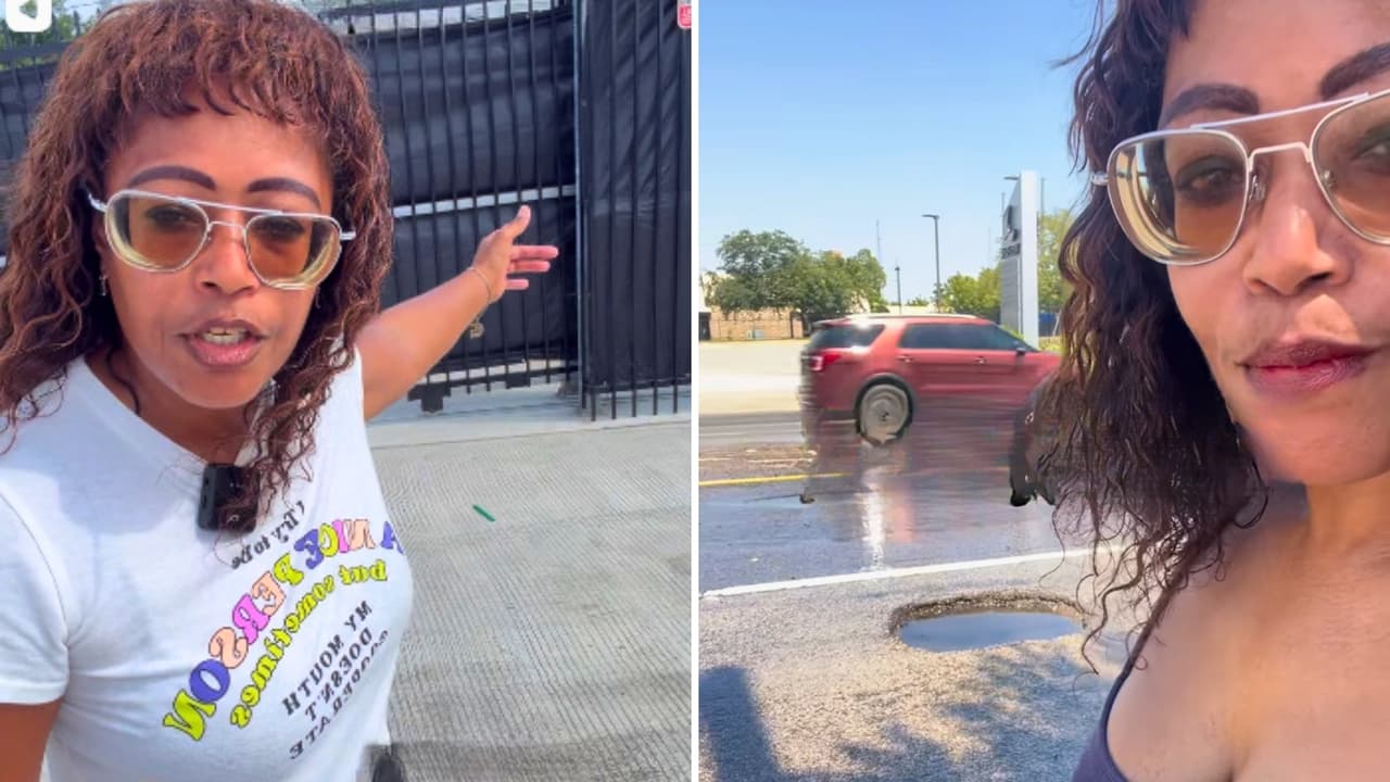 Shenita Cleveland hizo lo que muchos vecinos hacen cuando se cansan de esperar por una calle dañada:
<b><a href="https://www.instagram.com/shenitacleveland/" target="_blank">sacó el teléfono, grabó el problema y lo publicó.</a></b>
<br>Era un tramo de Martin Luther King Jr. Boulevard. Según contó a KERA,
<b>a la mañana siguiente recibió una llamada del administrador municipal. </b>
<br>Habían visto el video y, le dijeron,
<b>iban a atender el problema ese mismo día. </b>
<br>Desde entonces, Cleveland convirtió Instagram en una especie de extensión del 311.
<br>
<b>Ella se hace llamar la “reina de los baches”</b> y publica fotos y videos de calles en Dallas.
<br>Algunos vecinos incluso
<b>comenzaron a mandarle direcciones y fotografías para que ella mostrara problemas</b> que, según ellos, seguían sin resolverse.
<br>Y ahí aparece la pregunta que hace interesante su historia:
<b> ¿hay que hacerse viral para conseguir que Dallas tape un bache?</b>