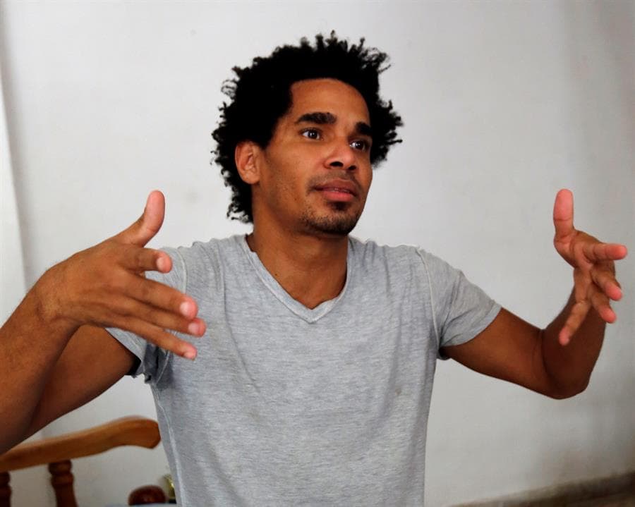 Luis Manuel Otero Alcántara durante una entrevista con EFE en mayo de 2021.