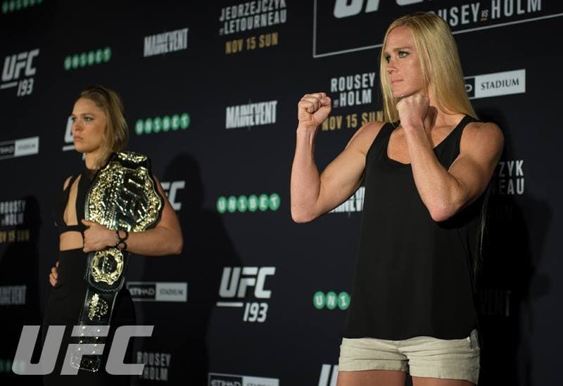 Ronda Rousey y Holly Holm: mujeres que escriben historia