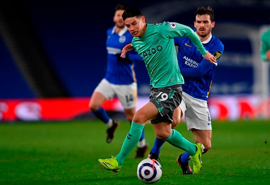 Everton y Brighton cierran la Jornada 31 de la Premier League con empate. A pesar de que los colombianos James Rodriguez y Yerry Mina tuvieron participación durante el encuentro, sin embargo, Mina salió del campo por molestias físicas; los 'Toffes' se alejan de competencias europeas.