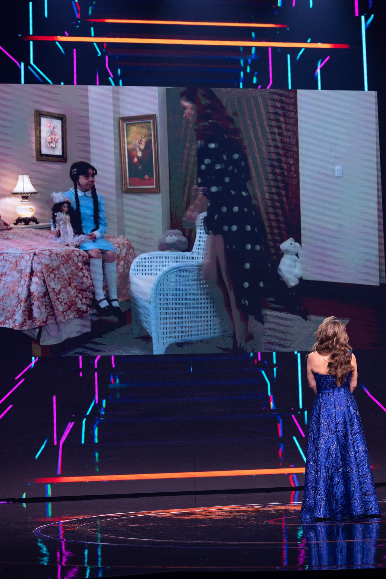 Lucero se reencontró con su versión del pasado en el estreno de la segunda temporada de Juego de Voces.