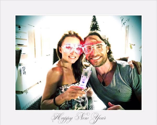 Así recibieron el 2017 los 'tortolitos': "Les deseamos de todo corazón muy Feliz 2017 🎉🎉🎉!!".