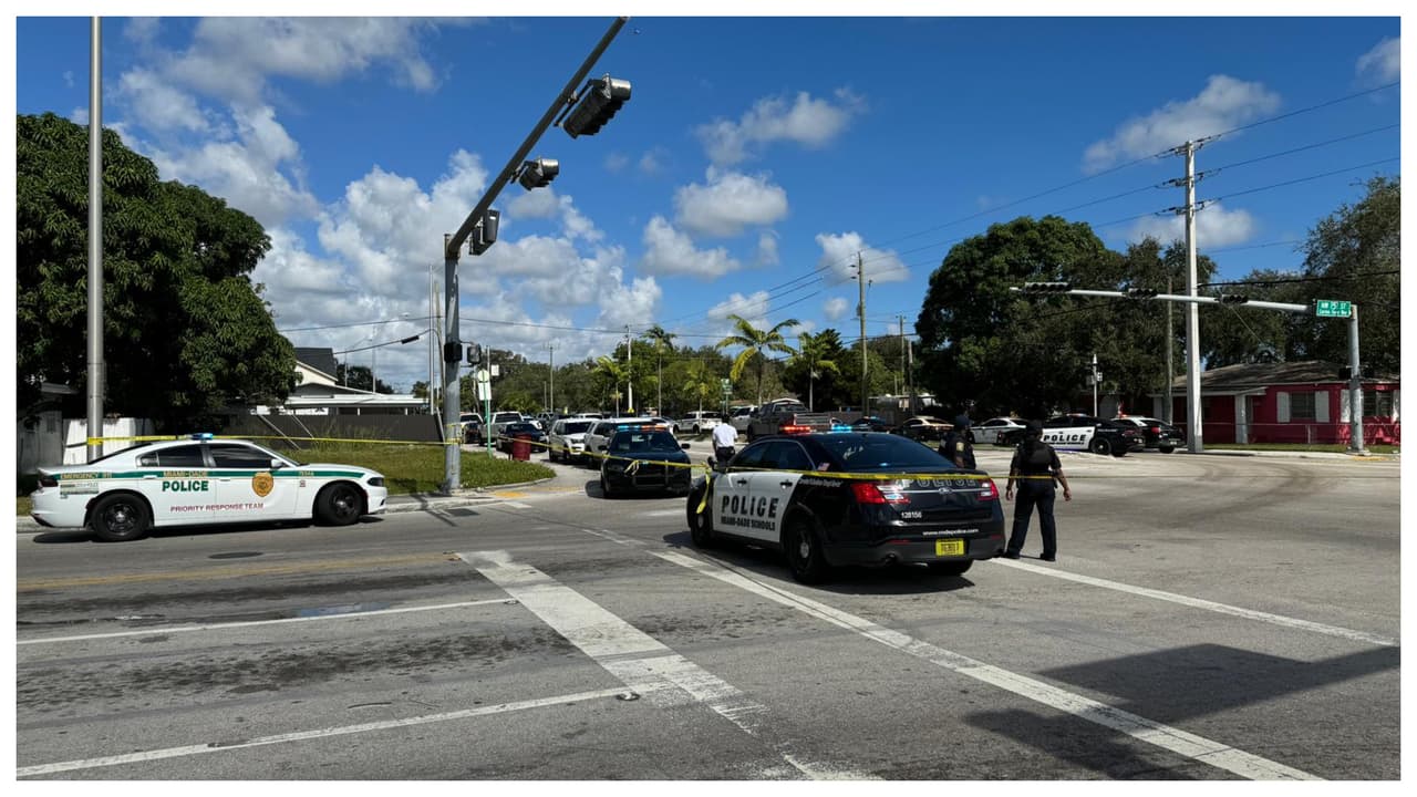 Oficial de la policía de Miami-Dade es herido de bala en Miami Gardens