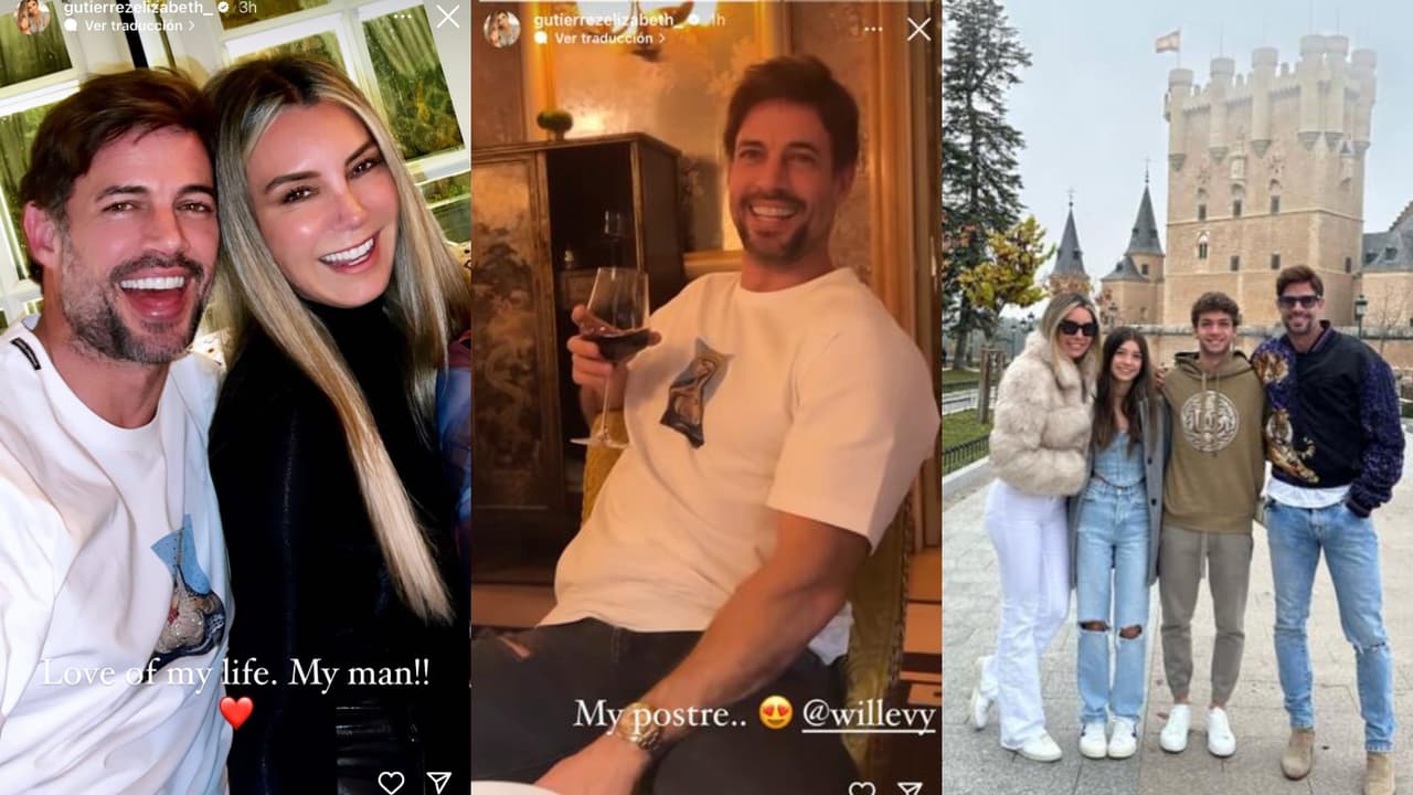 En los últimos días Elizabeth Gutiérrez ha publicado varias fotos con William Levy desde España.