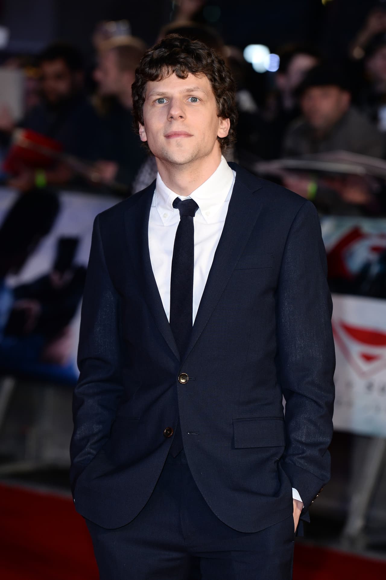 Jesse Eisenberg, quien es Lex Luthor.