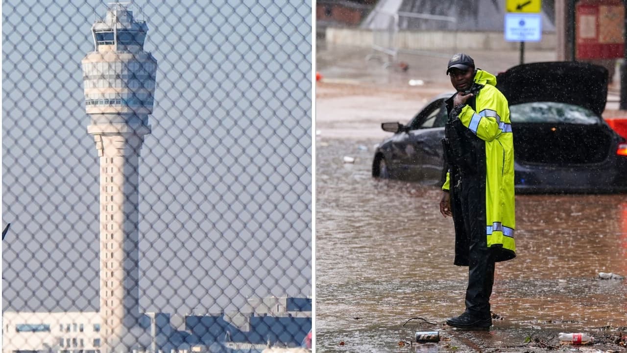Servicio Meteorológico advierte sobre tormentas severas cerca de Atlanta