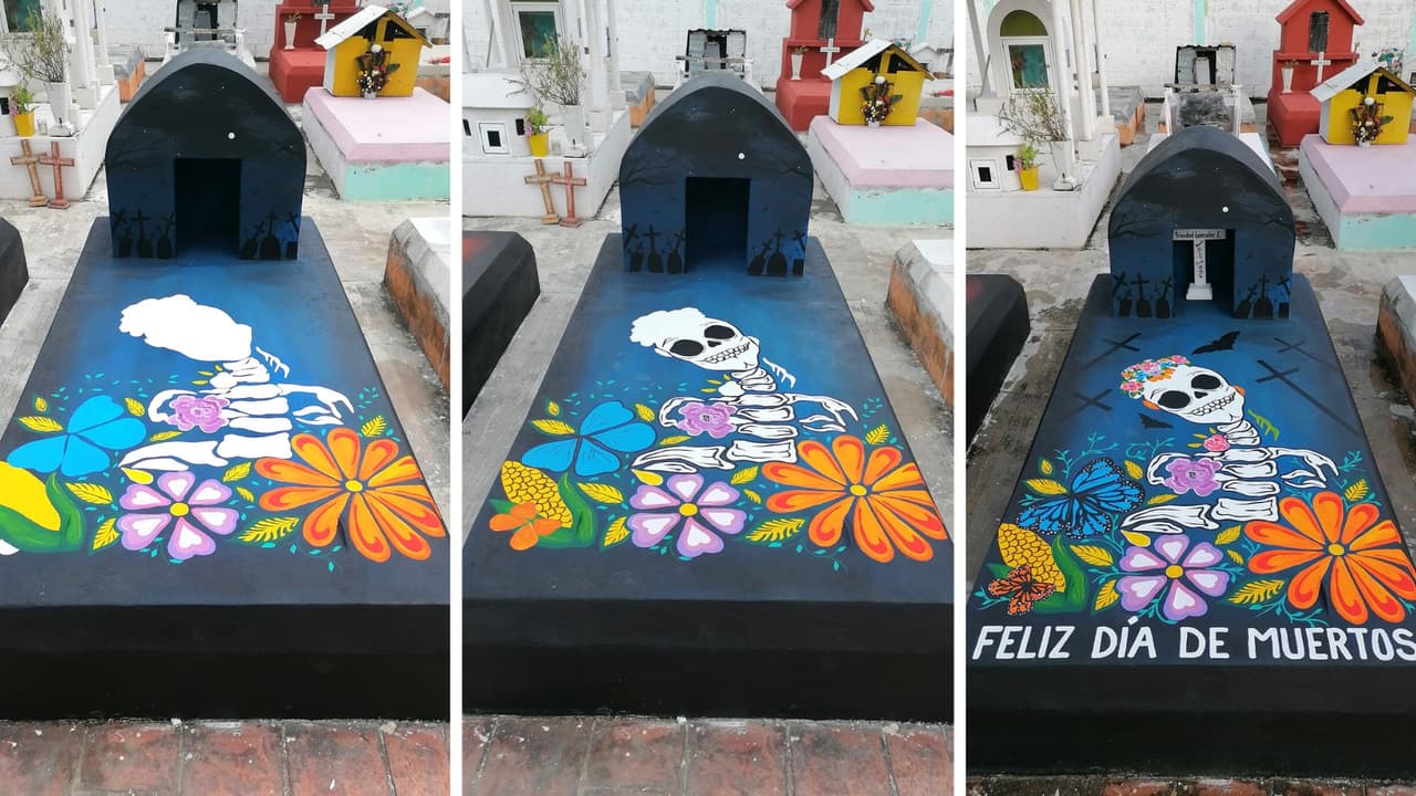 Así fue el proceso para la creación de su obra de arte