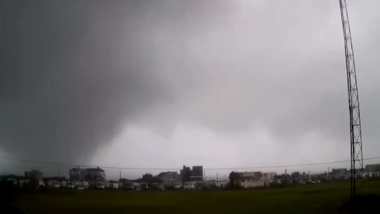 Confirman tornados en Nueva Jersey durante el paso de la tormenta Isaías