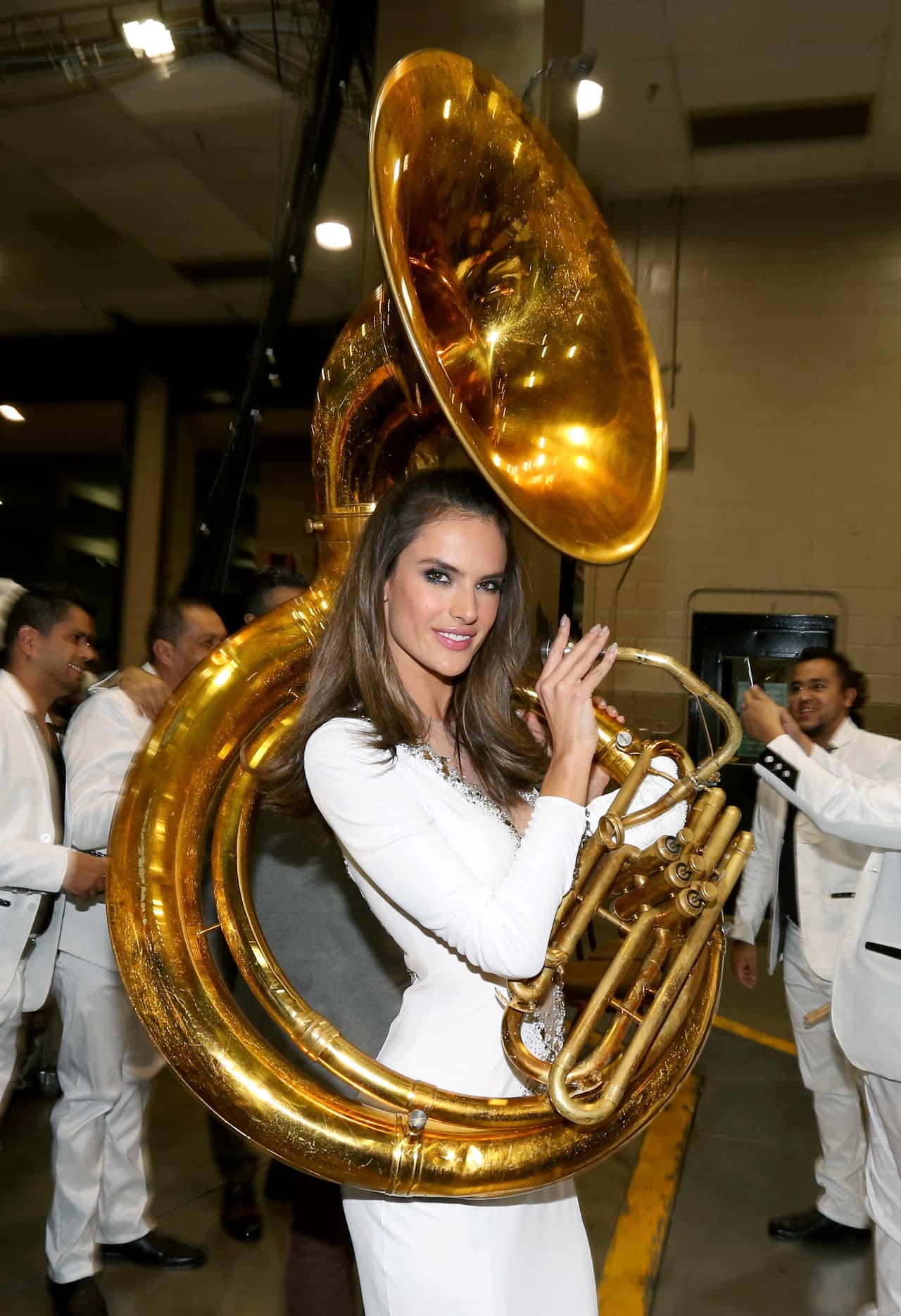 En el backstage también descubrimos qué es lo que hará Alessandra Ambrosio una vez que se retire del modelaje.