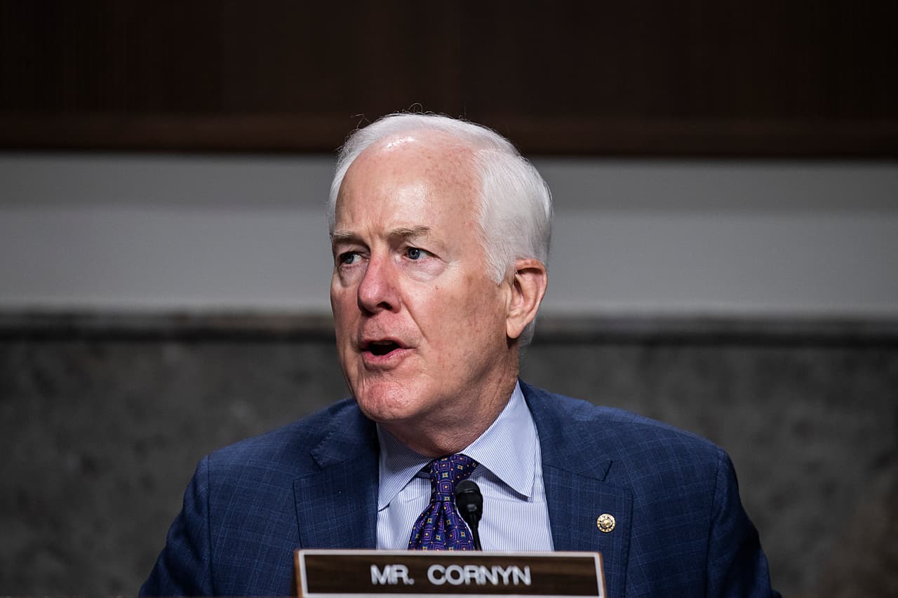 El senador republicano de Texas John Cornyn