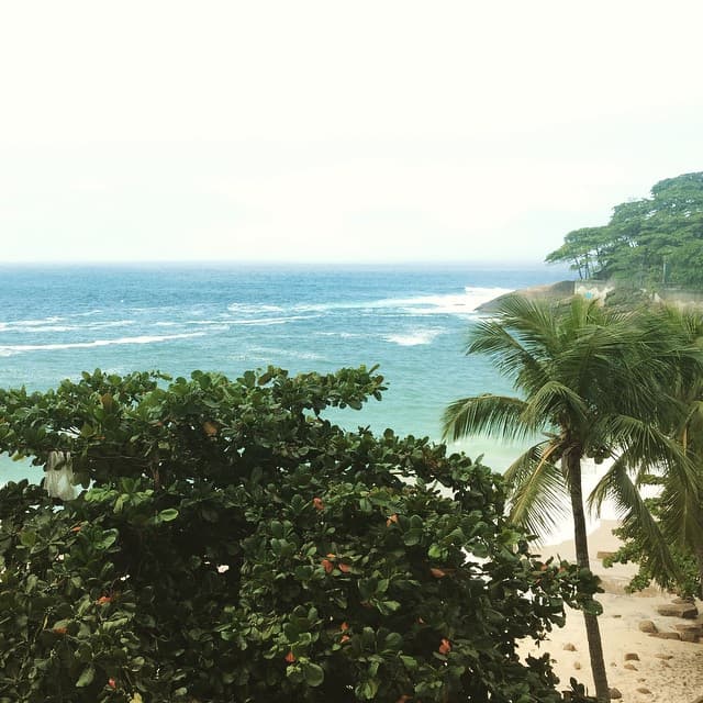 Ale es brasileña, así que presume con orgullo la belleza de su país.