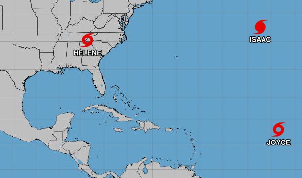 Situación en el Atlántico, según el NHC