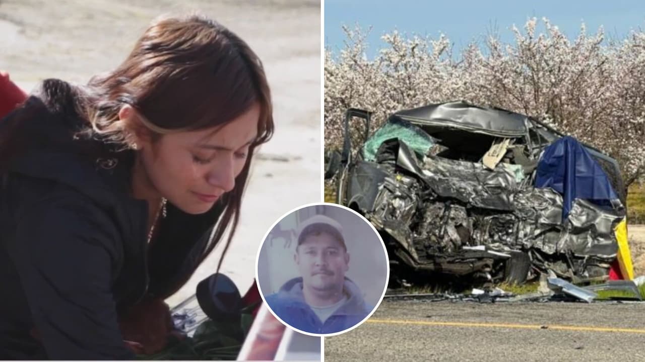 Mexicana viaja 3,000 millas para visitar el sitio donde murió su padre, un trabajador agrícola, en Madera