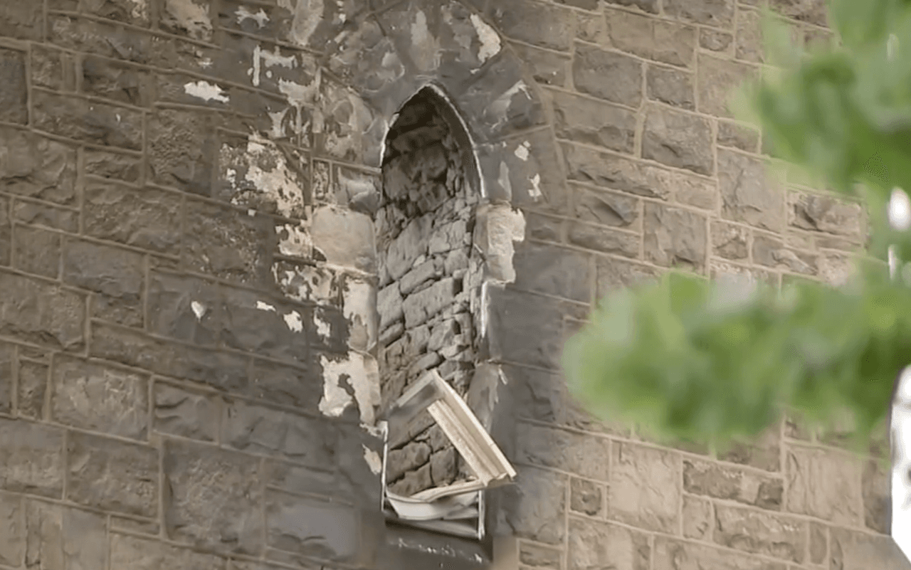 La estructura histórica se vendió el mes pasado, iba a ser alquilada para ser utilizada por grupos religiosos.