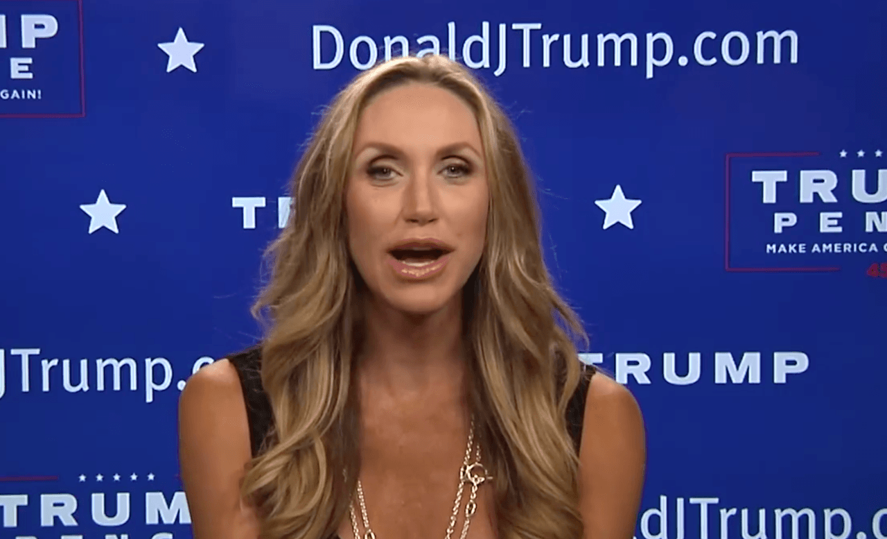 Este es el nuevo programa de Lara Trump, la nuera del presidente, en el que habla de política y "noticias reales"