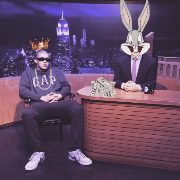 “Yo tomé la foto y la puse de perfil y me puse el conejo en Twitter. El vacilón lo cogí a mi favor y empecé yo mismo a hacer chistes con eso”.