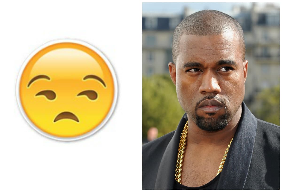 ¿Ni una sonrisita querido Kanye West?