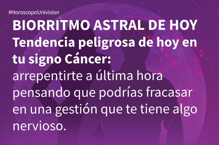 Cáncer 11 de mayo 2020