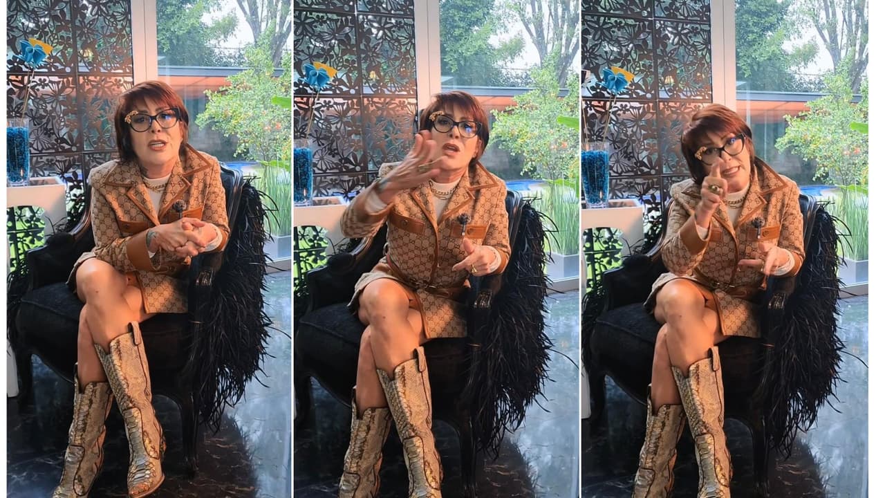 Así reapareció Alejandra Guzmán tras su aparatosa caída.