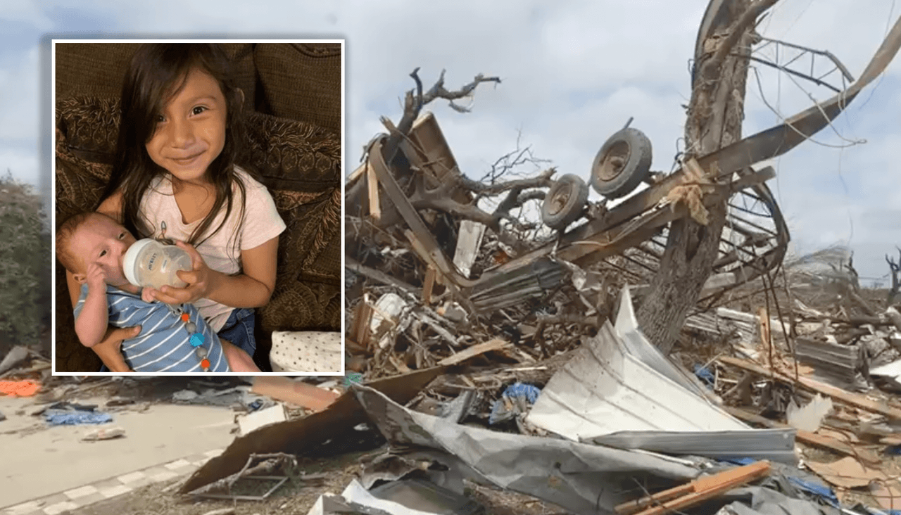 "Dios envió a sus ángeles": abuela de niña hispana que quedó colgada de un árbol tras un tornado