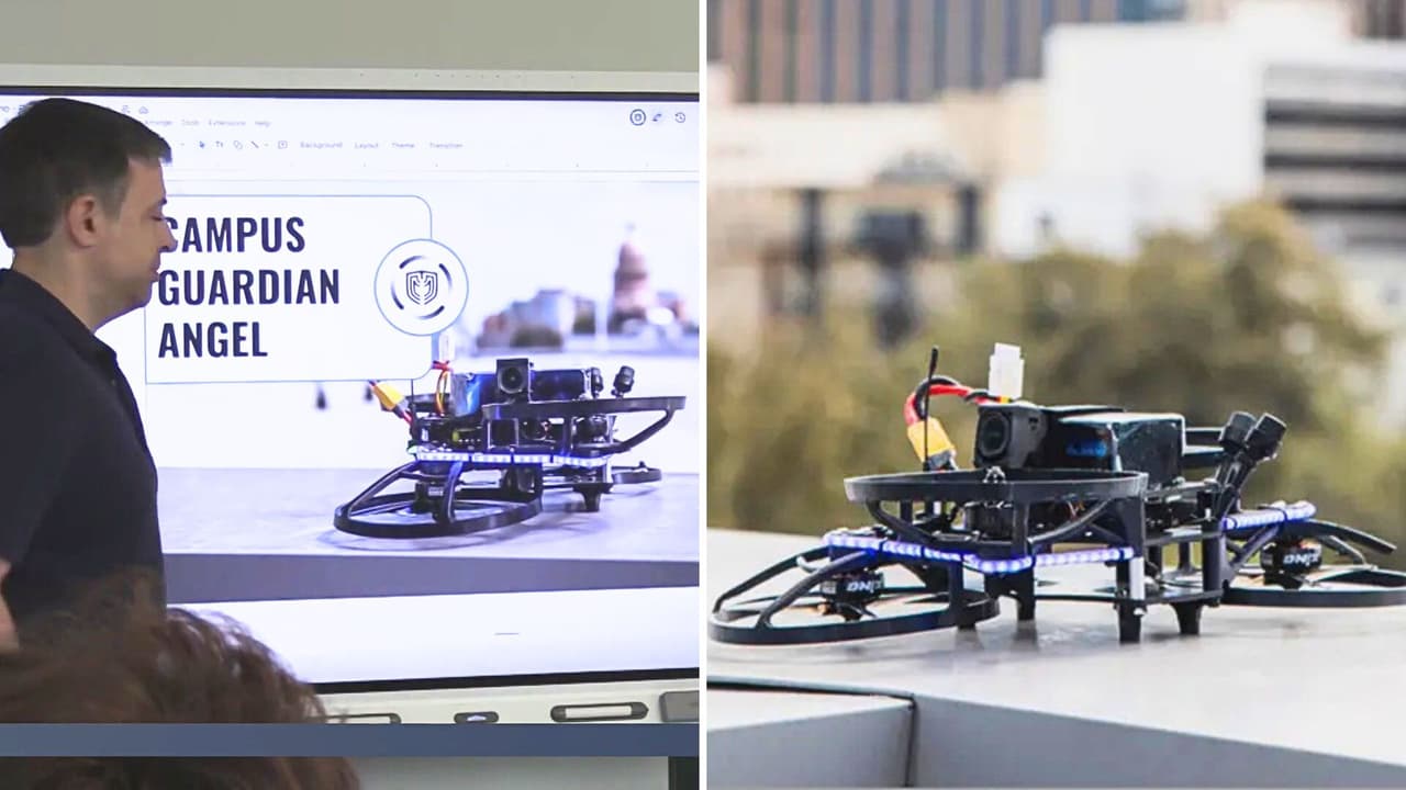 Plantean usar drones para seguridad y vigilancia de escuelas en San Antonio