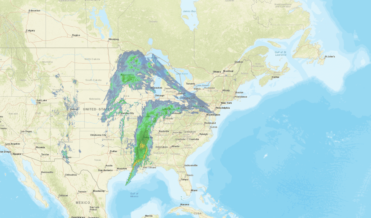 Advierten de riesgo de tormentas severas en el norte y centro de Georgia