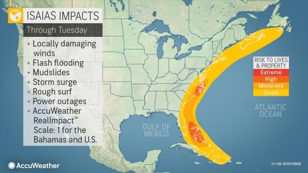 Ciudad de Nueva York en el cono de impacto del huracán Isaías: esto es lo que debes saber
