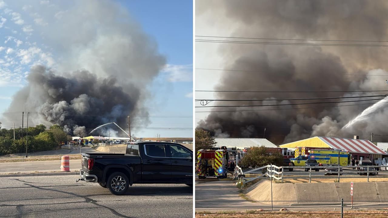 Incendio consume mercado hispano en Austin dejando heridos y miles de dólares en pérdidas