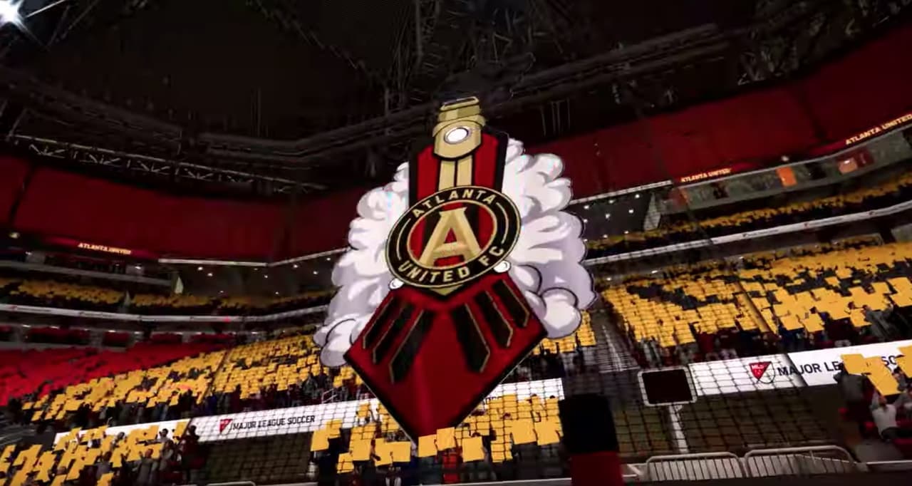 Una de las mejores aficiones de la MLS, la del Atlanta United.
