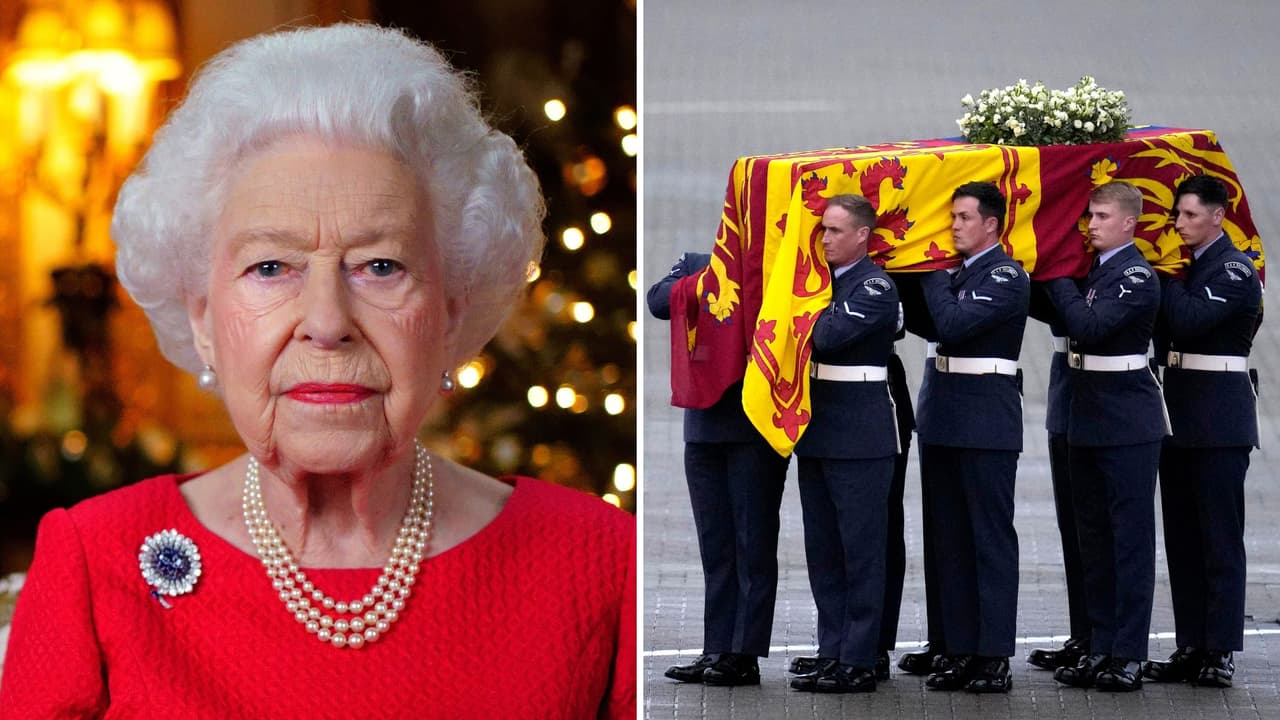 Al interior del Bow Room, la sala donde el ataúd de la reina Isabel pasó la noche: fotos