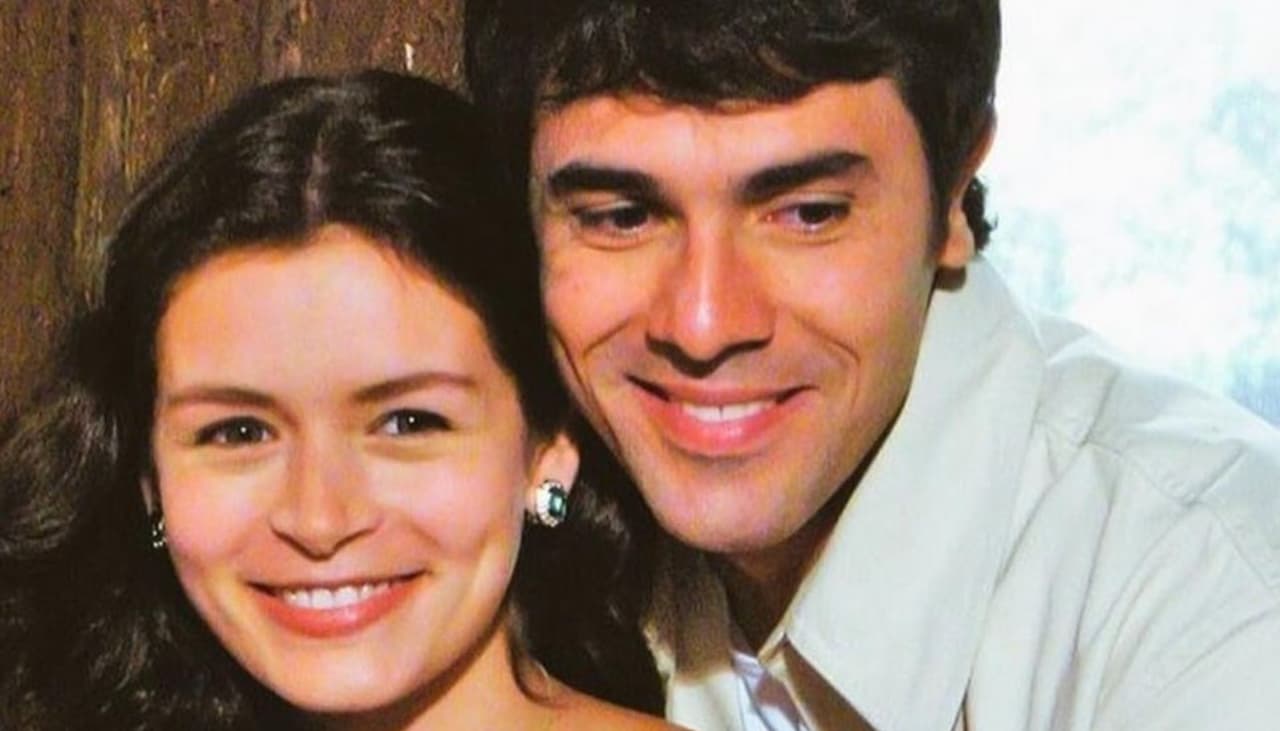 Antes e depois do casal da novela "Esmeralda": atriz se afastou das telinhas e saiu do Brasil