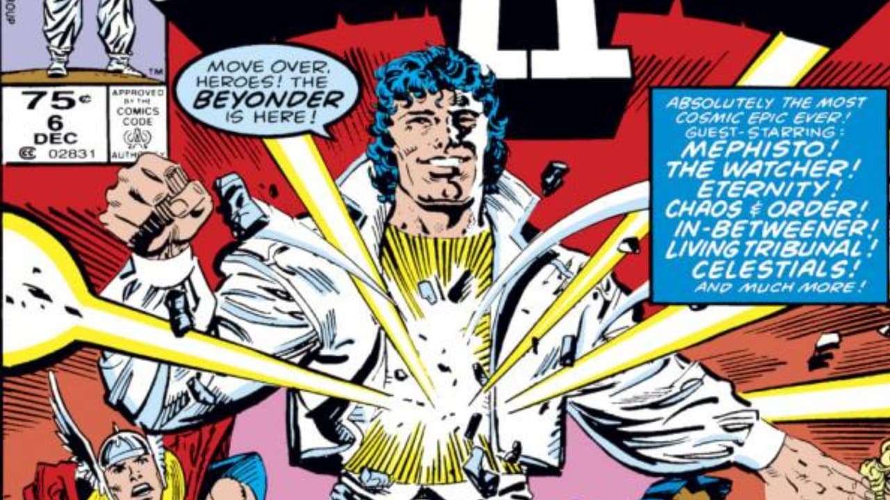 En los cómics The Beyonder es un ser con poderes como los de un dios.