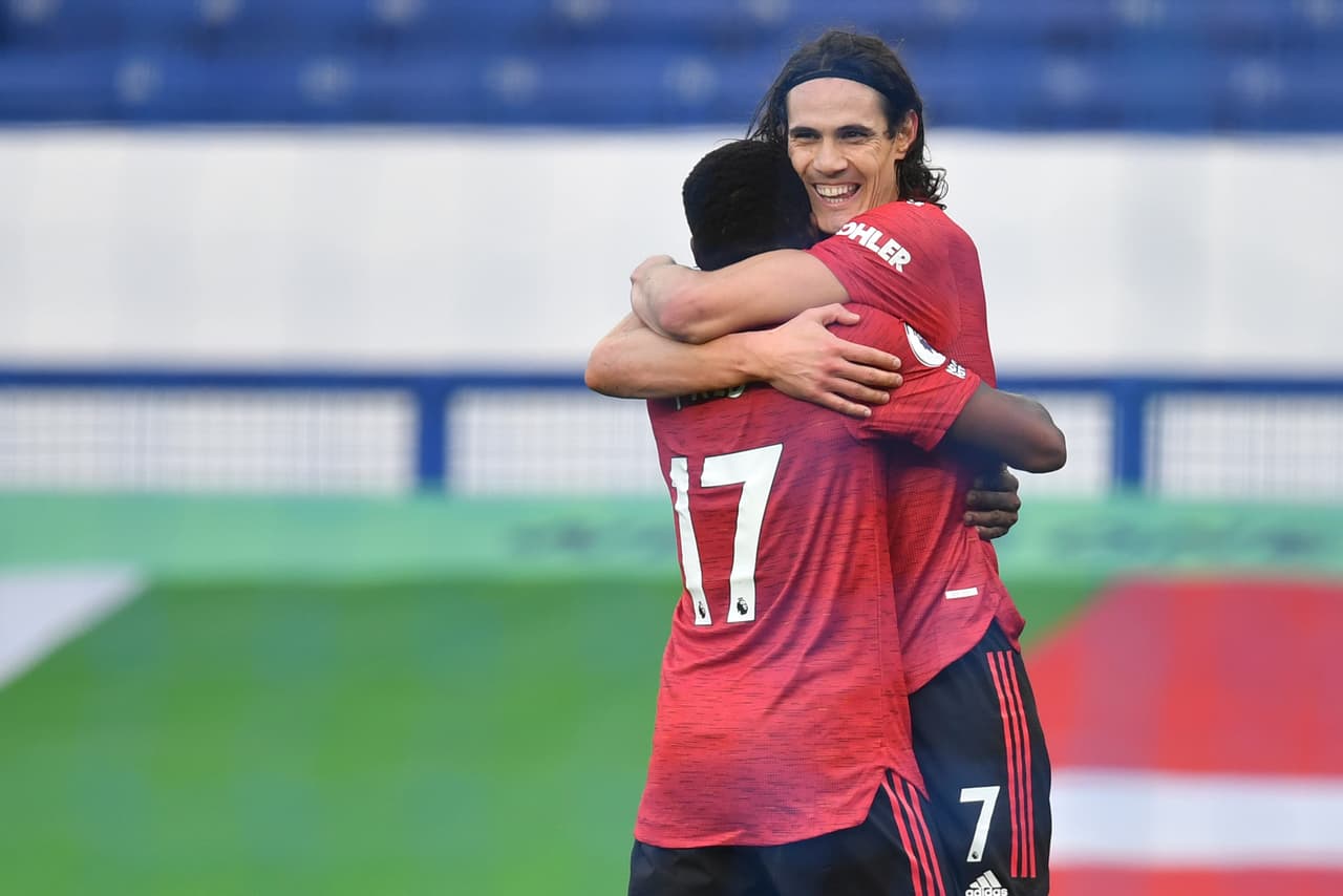 Con goles de Bruno Fernandes y Edinson Cavani, los Red Devils se impusieron en el Goodinson Park. | Bernard abrió el marcador para los locales; Bruno Fernandes (25’, 32’) marcó doblete para darle vuelta al marcador y Cavani (90+5’) selló el triunfo. Everton se quedó en 13 unidades y Manchester United llegó a 10 puntos en la competición inglesa.