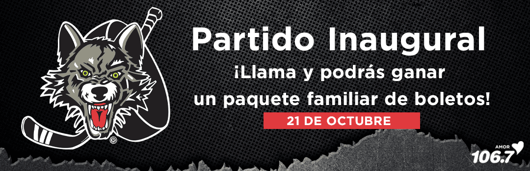 Gana boletos al partido inaugural de los Chicago Wolves
