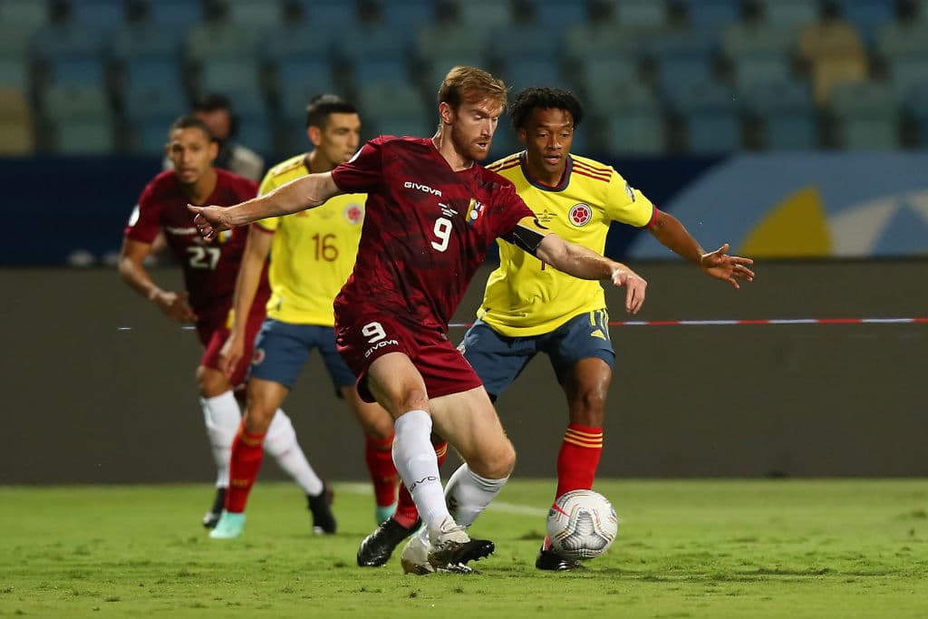 Con el empate 0-0 frente a Venezuela, Colombia se sitúa como líder momentáneo del grupo B.