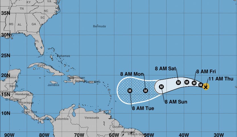 Gobierno de Puerto Rico entra en alerta por formación de huracán Irma en el Atlántico