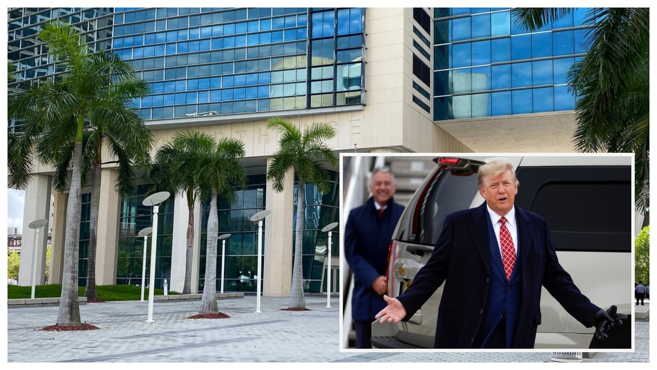 ¿Por qué Trump comparecerá en una corte de Miami?: esto es lo que se sabe