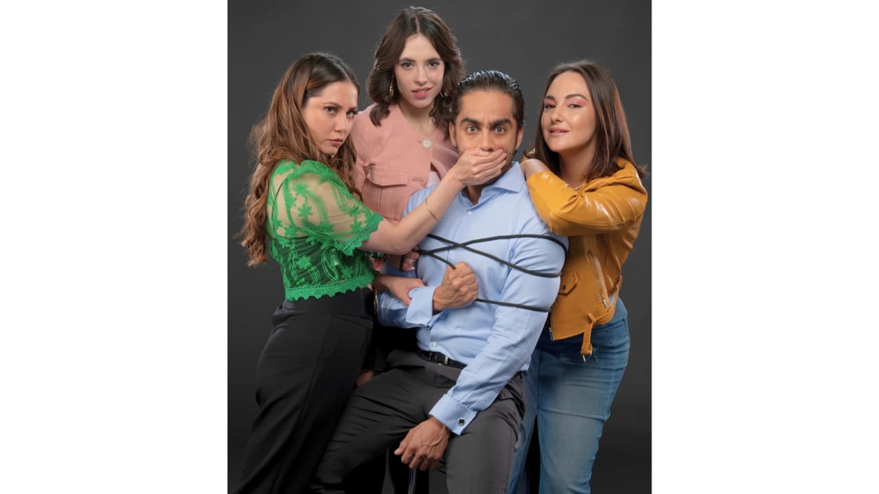 Protagonistas de la micronovela 3x1: Tres Esposas para un Marido