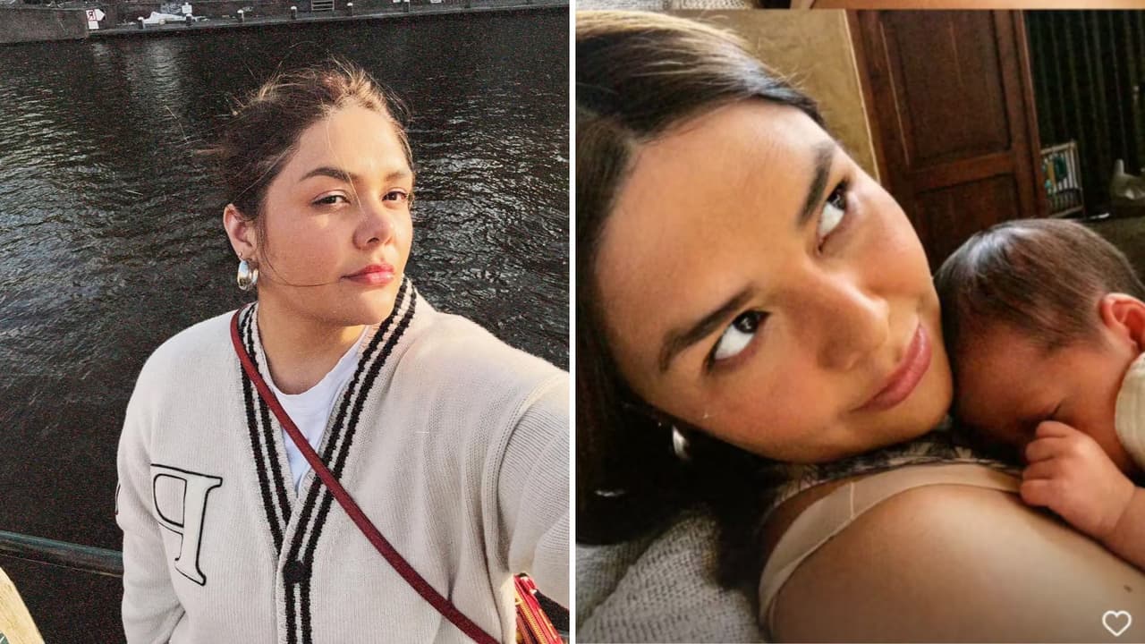 Yuridia comparte nuevas fotos junto a su bebé a casi un mes de su nacimiento