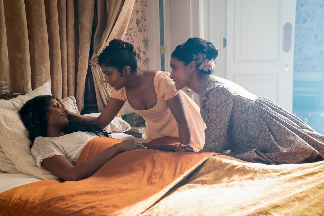 La relación de hermanas entre Kate y Edwina Sharma es parte fundamental de la trama de ‘Bridgerton’ de Netflix.