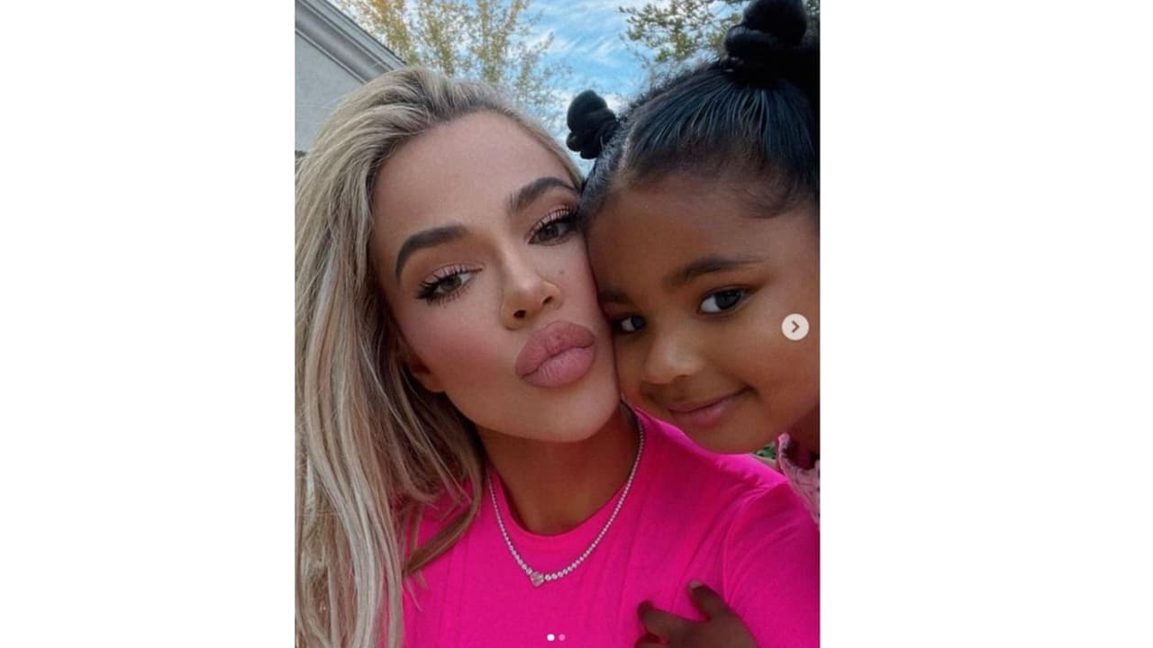 Khloé Kardashian y su hija True