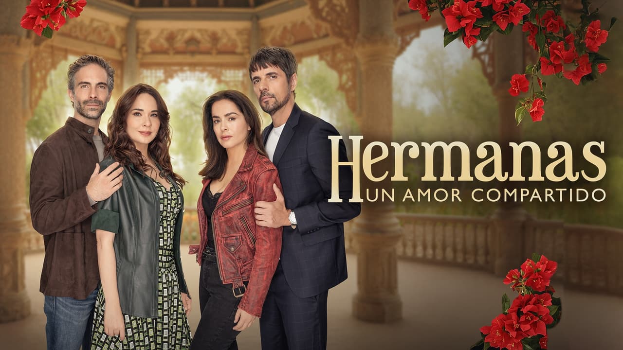 Protagonistas de la telenovela Hermanas, un amor compartido