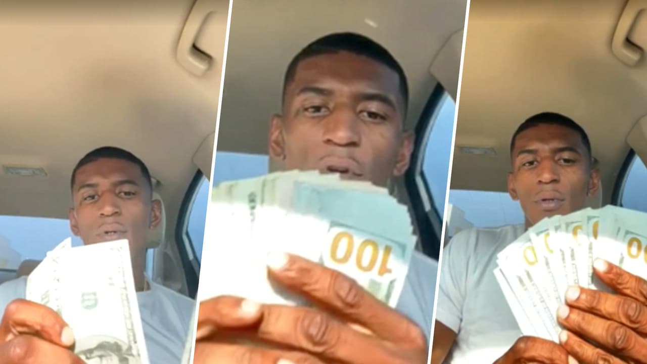 Revelan video de acusado de asesinato de agente de la TSA contando el dinero que se le pagó